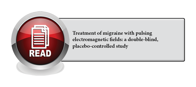 135 - Treatment of migraine with pulsing electromagnetic fields: a double-blind, placebo-controlled study